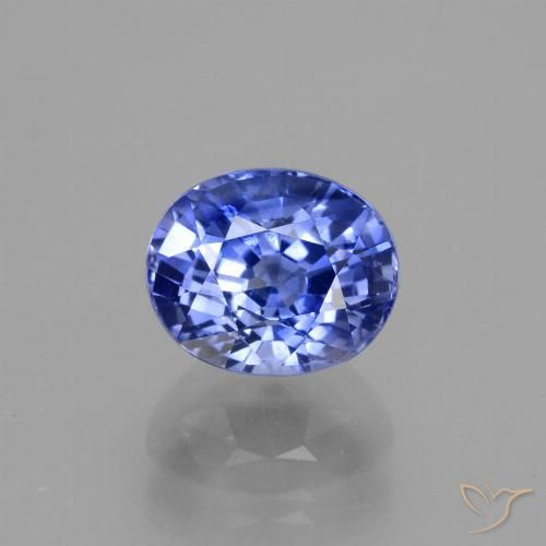 2.71ct Natural Azul Centáurea Claro Safira, oval, VS