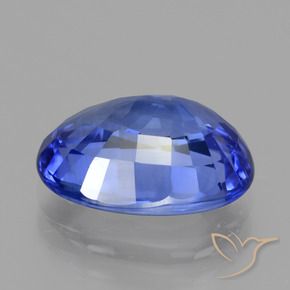 Safira Azul Violeta Profundo Natural 5.54ct, oval, VVS-VS