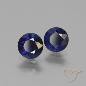 Pedras preciosas de Safira Crepúsculo Azul natural de 1.11 ct, Redondo, VS