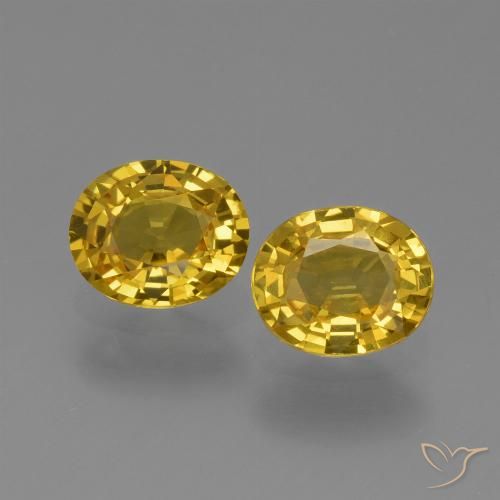 1.49ctw Natural Dourado Safira, oval, VS