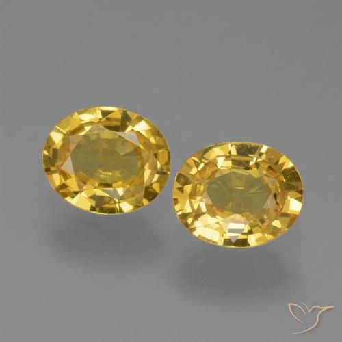 1.23ctw Natural Dourado Safira, oval, VS