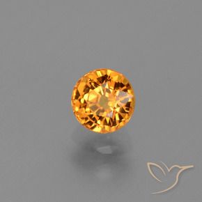 Safira Ouro Natural 0.84ct, Redondo, VS