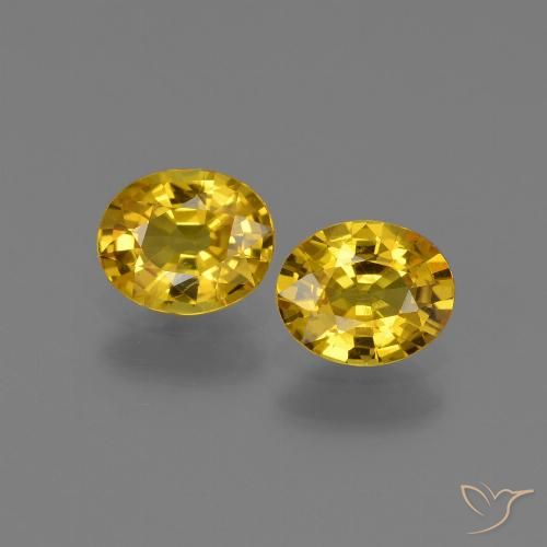 1.29ctw Natural Dourado Safira, oval, VS