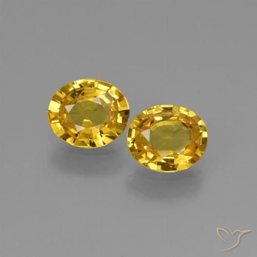 1.23ctw Natural Dourado Safira, oval, VS