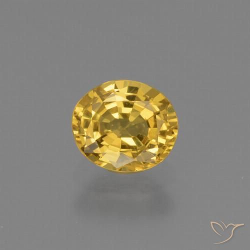 0.73ct Natural Dourado Safira, oval, VS