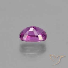 Safira Magenta Brilhante Natural 1.10ct, Almofada, VS