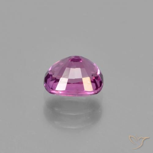 Safira Roxo Rosado Intenso Natural 1.34ct, Almofada, VS