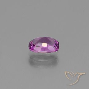 Safira roxo natural 1,04ct, almofada cortada, VVS-VS