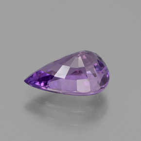Safira Violeta Profundo Natural 1.84ct, Formato de pêra, VS