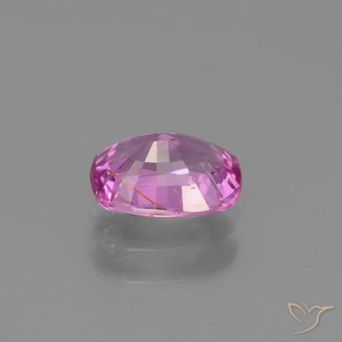 Safira Roxo Intenso Natural 1.03ct, Almofada, VS