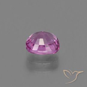 Safira Roxo Rosado Profundo Natural 1.07ct, Almofada, VS