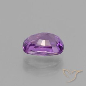 Safira Violeta médio Natural 1.46ct, Almofada, VS