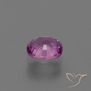 Safira Roxo Rosado Intenso Natural 1.19ct, Almofada, VS