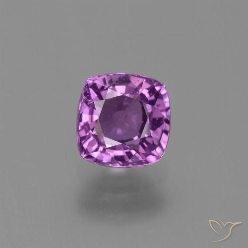 1.44ct Natural roxo médio Safira, Almofada, VS