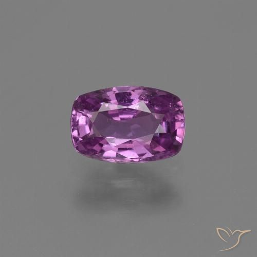 1.14ct Natural Roxo médio-escuro Safira, Almofada, VS