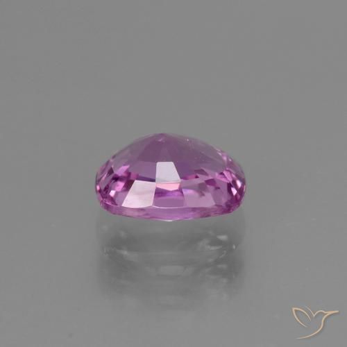 Safira roxo médio Natural 1.47ct, Almofada, VS