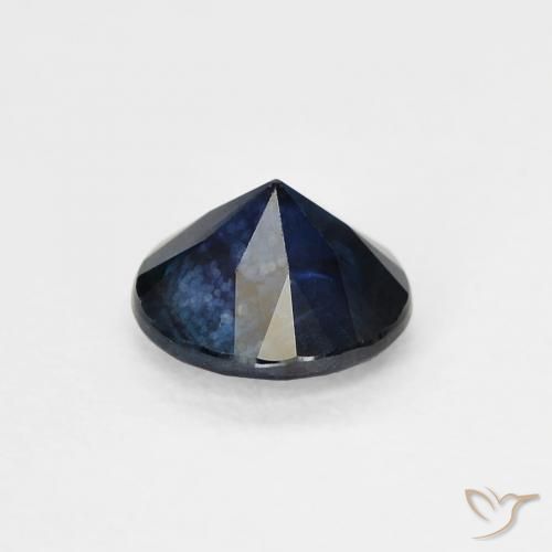 Safira Crepúsculo Azul Natural 0.62ct, Redondo, VS