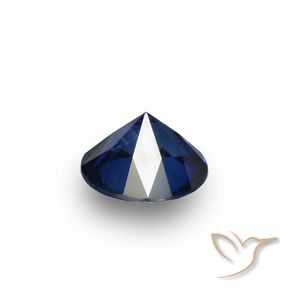 Safira Crepúsculo Azul Natural 0.64ct, Redondo, VS