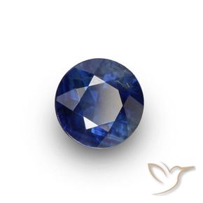 Safira Crepúsculo Azul Natural 0.67ct, Redondo, VS