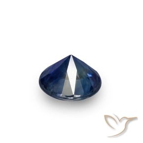 Safira Crepúsculo Azul Natural 0.67ct, Redondo, VS