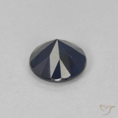 Safira Crepúsculo Azul Natural 0.83ct, Redondo, VS