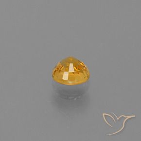Safira Ouro Natural 0.73ct, Redondo, VVS-VS
