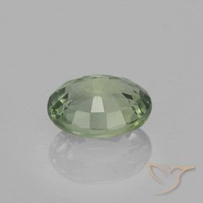 Safira Verde floresta Natural 0.81ct, oval, VVS-VS