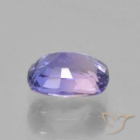 Safira Violeta rosado claro Natural 1.17ct, Almofada, VVS