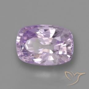 Safira Violeta rosado Natural 1.09ct, Almofada, VVS