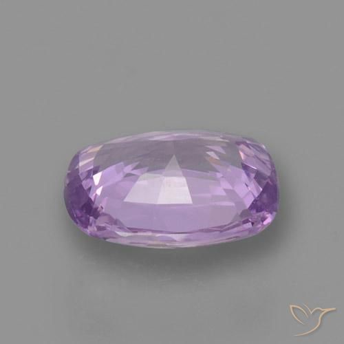Safira Violeta médio Natural 1.08ct, Almofada, VVS