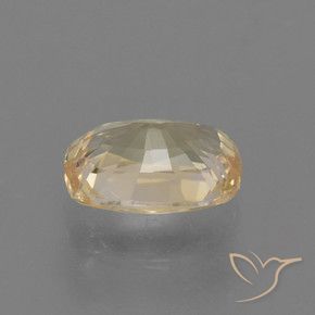 Safira Creme Natural 1.09ct, Almofada, VS