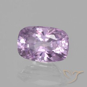 Safira Roxo rosado Natural 1.00ct, Almofada, VS