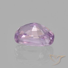 Safira Roxo rosado Natural 1.00ct, Almofada, VS