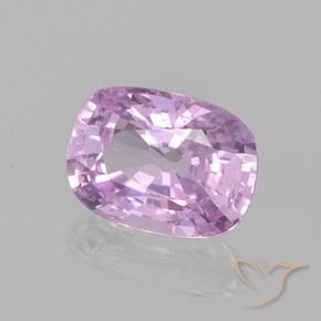 Safira Luz roxa Natural 1.00ct, Almofada, VS