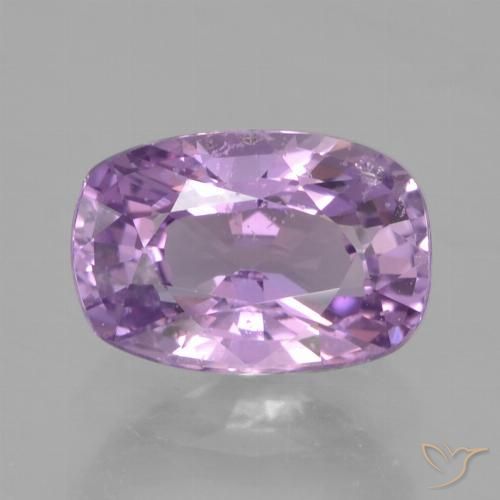 1.13ct Natural Violeta médio Safira, Almofada, VS