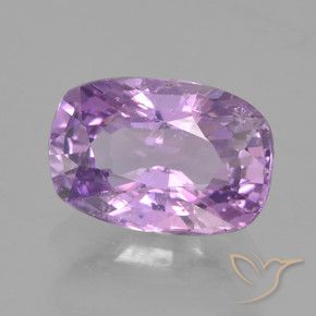 Safira Violeta médio Natural 1.13ct, Almofada, VS