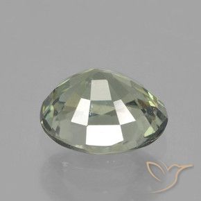 Safira Medium Light Green Natural 0.91ct, oval, VS
