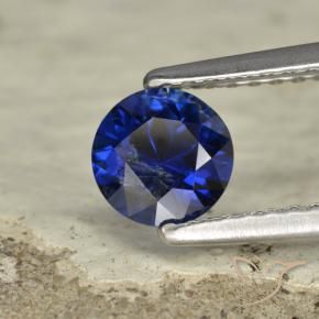 Safira Crepúsculo Azul Natural 0.67ct, Redondo, VS