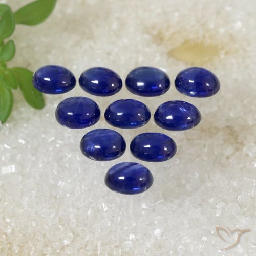 2.61ctw Natural Azul escuro Safira, oval, Translúcido