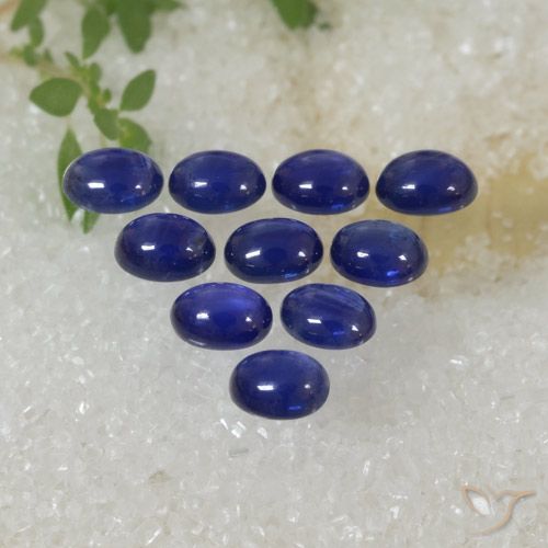 2.78ctw Natural Azul marinho intenso Safira, oval, Translúcido