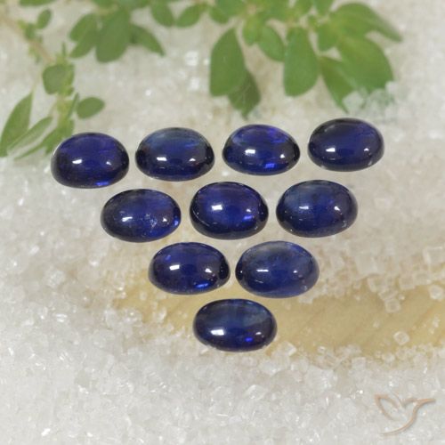 2.96ctw Natural Crepúsculo Azul Safira, oval, Translúcido
