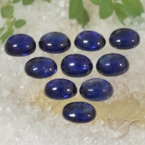 Pedras preciosas de Safira Crepúsculo Azul natural de 2.96 ct, oval, Translúcido