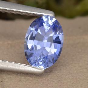 Safira Pastel Azul Natural 0.92ct, oval, VVS