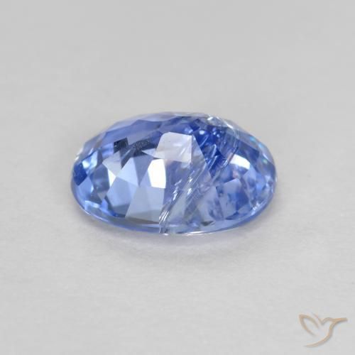 Safira Pastel Azul Natural 0.75ct, oval, SI