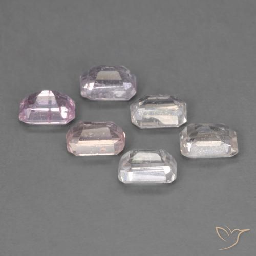 Pedras preciosas de Safira Multicolorido natural de 1.59 ct, Corte Octógono / Esmeralda, VS