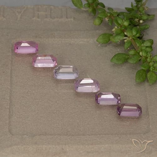 Pedras preciosas de Safira Multicolorido natural de 2.13 ct, Corte Octógono / Esmeralda, VS