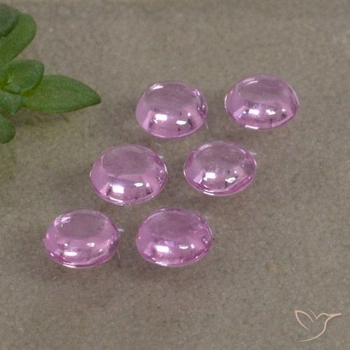 1.16ctw Natural Roxo Rosa Safira, Redondo, Transparente