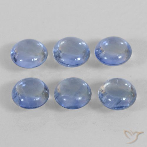 1.44ctw Natural Bebê azul Safira, Redondo, Transparente