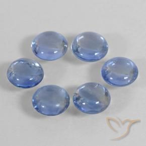 Pedras preciosas de Safira Bebê azul natural de 1.44 ct, Redondo, Transparente