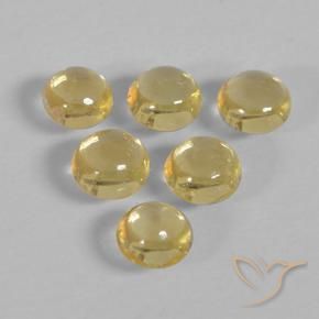 Pedras preciosas de Safira Amarelo escuro natural de 1.23 ct, Redondo, Transparente